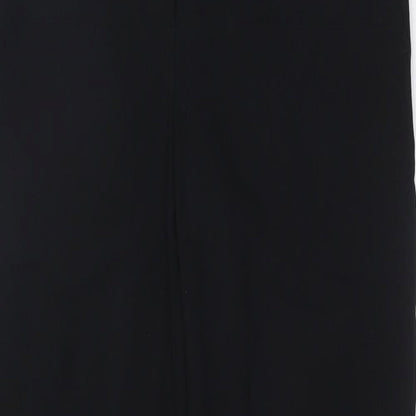 Womens UK Size 12 Marks and Spencer Regular Fit  Black Trousers