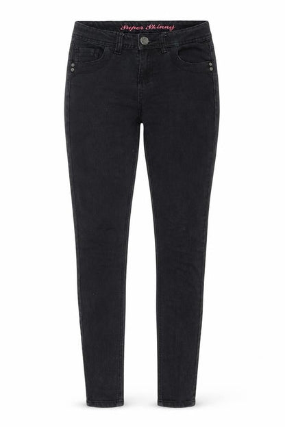 Womens UK Size 10 Denim & Co. Regular Fit Skinny Grey Jeans