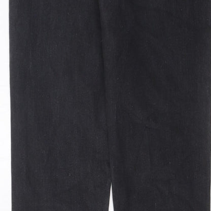 Denim & Co. Womens Grey Cotton Skinny Jeans Size 10 L34 in Regular Zip - Pockets