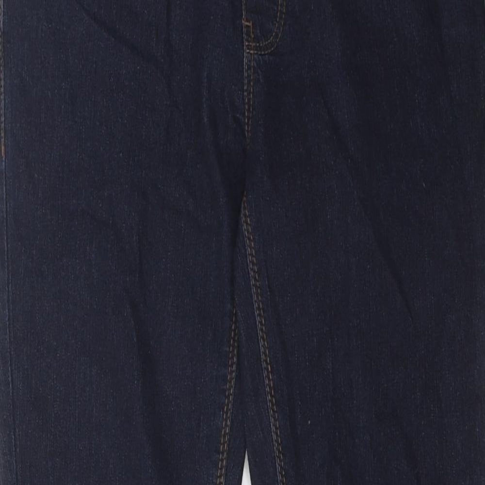New Look Womens Blue Cotton Skinny Jeans Size 10 L30 in Regular
