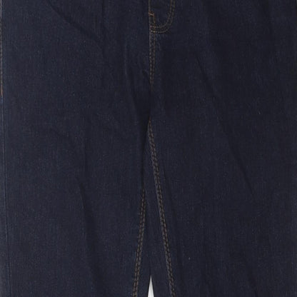 New Look Womens Blue Cotton Skinny Jeans Size 10 L30 in Regular