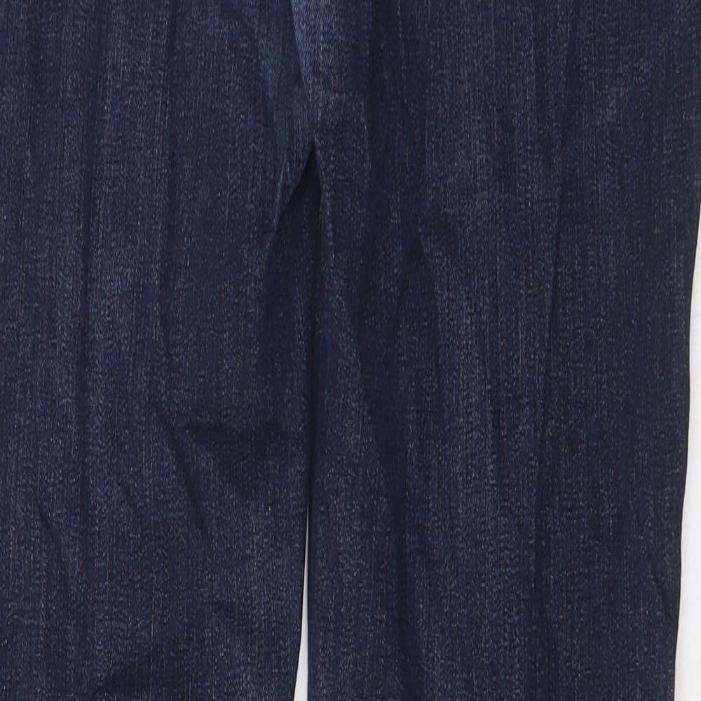 Gap Mens Blue Cotton Skinny Jeans Size 30 in L30 in Regular Zip - Pockets