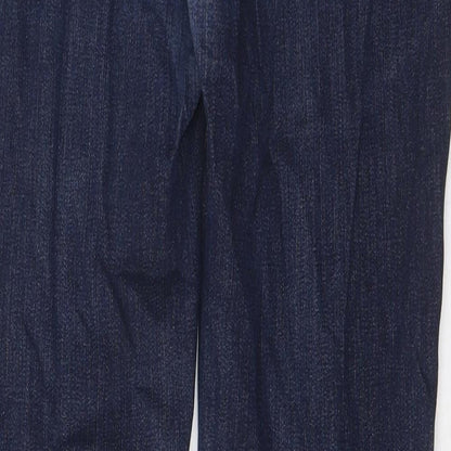 Gap Mens Blue Cotton Skinny Jeans Size 30 in L30 in Regular Zip - Pockets
