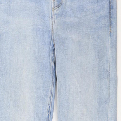 Levi's Womens Blue Cotton Skinny Jeans Size 26 in L27 in Regular Zip - Pockets