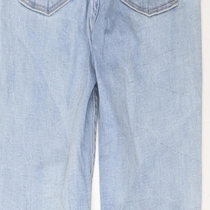 Levi's Womens Blue Cotton Skinny Jeans Size 26 in L27 in Regular Zip - Pockets