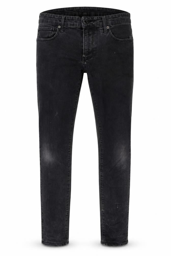 Mens UK Size 32 in G Raw Regular Fit Skinny Grey Jeans