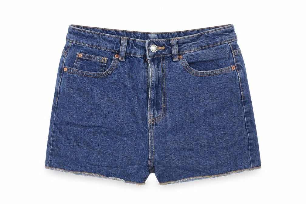 Womens UK Size 10 Denim & Co. Regular Fit Basic Shorts