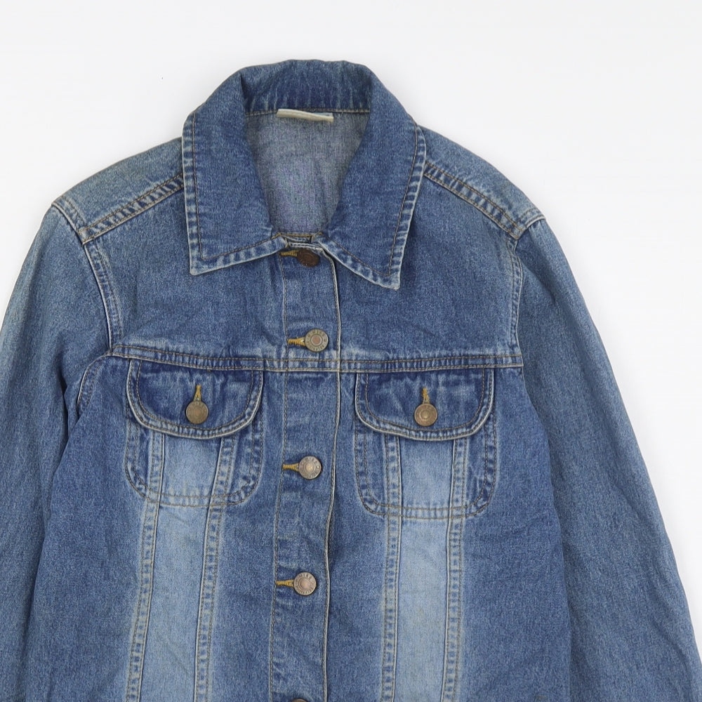 Womens UK Size 10 Marks and Spencer Blue Jacket