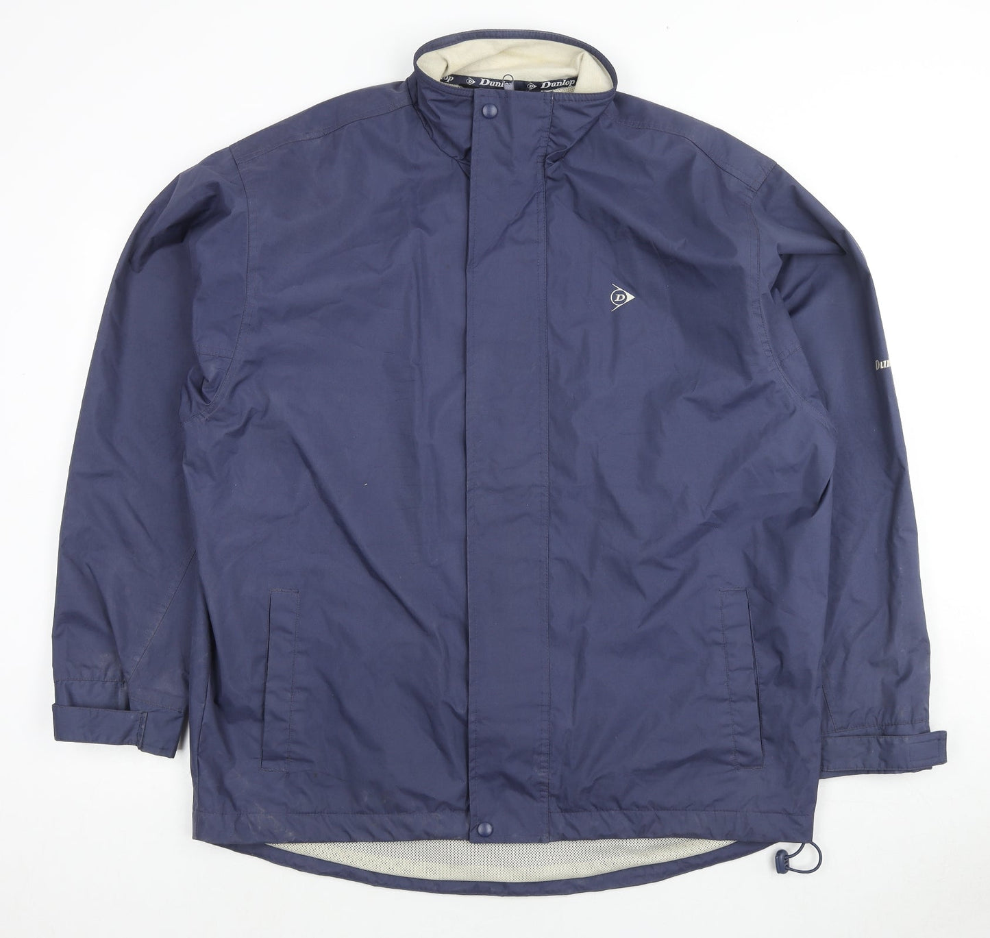 Mens UK Size L Dunlop Blue Rain Coat