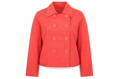 New Look Womens Red Jacket Size 14 Button