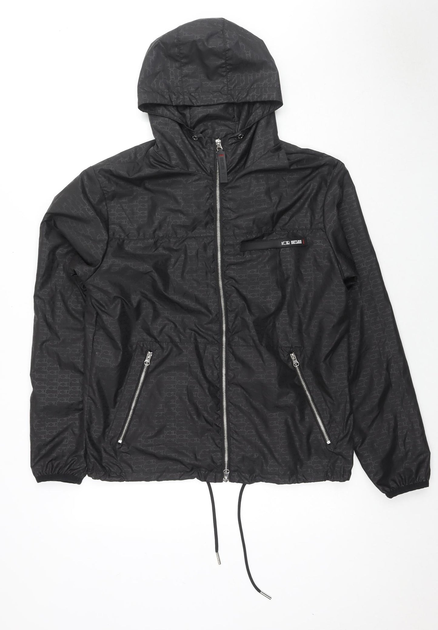 Mens UK Size S Noir Black Jacket