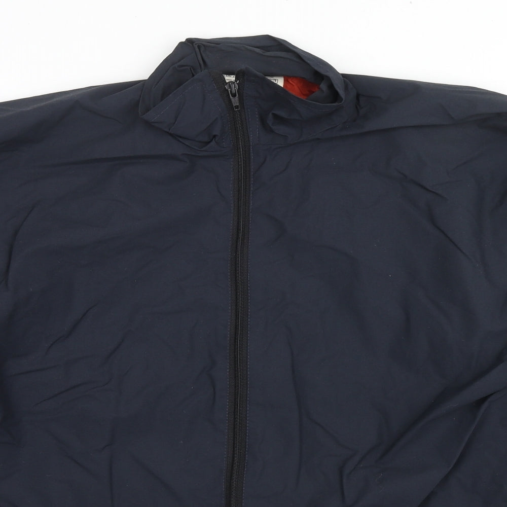 Mens UK Size M Highlander Blue Rain Coat