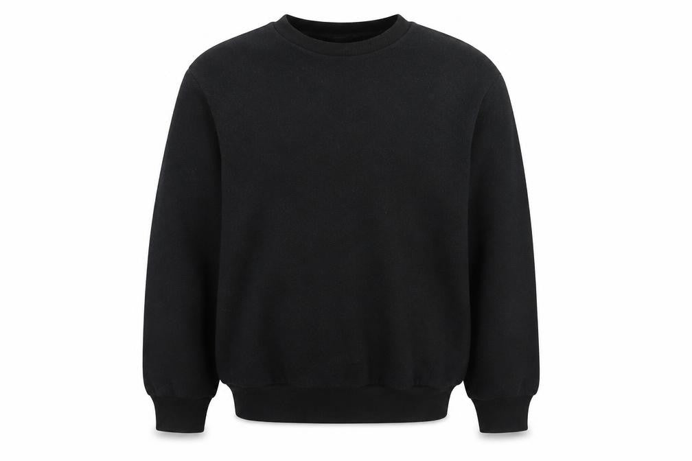 Mens UK Size S PRETTYLITTLETHING Black Pullover Sweatshirt