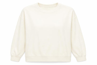 Womens UK Size S H&M White Pullover Sweatshirt