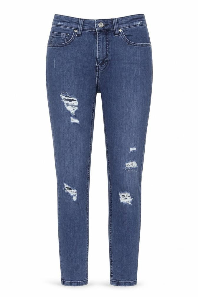 Womens UK Size 28 in Topshop Regular Fit Skinny Blue Jeans