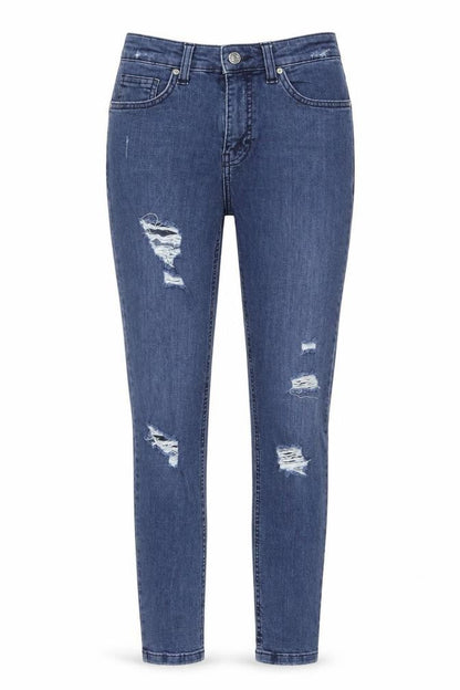 Womens UK Size 28 in Topshop Regular Fit Skinny Blue Jeans