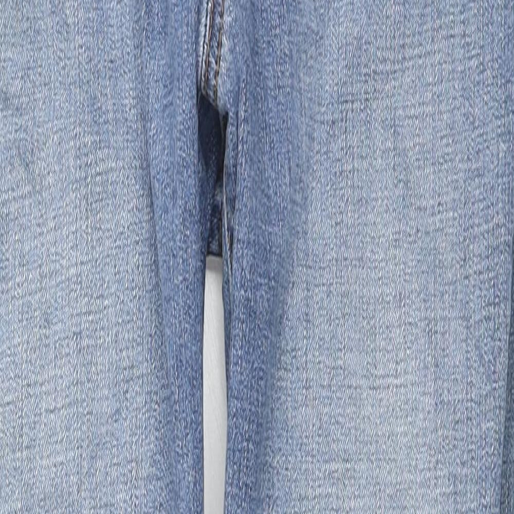 Womens UK Size 8 Marks and Spencer Regular Fit Skinny Blue Jeans