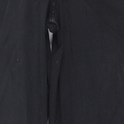 Topshop Womens Black Cotton Skinny Jeans Size 28 in L30 in Regular Zip