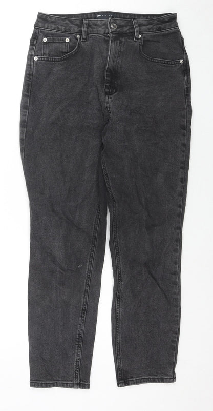 ASOS Womens Black Cotton Skinny Jeans Size 26 in L30 in Regular Zip