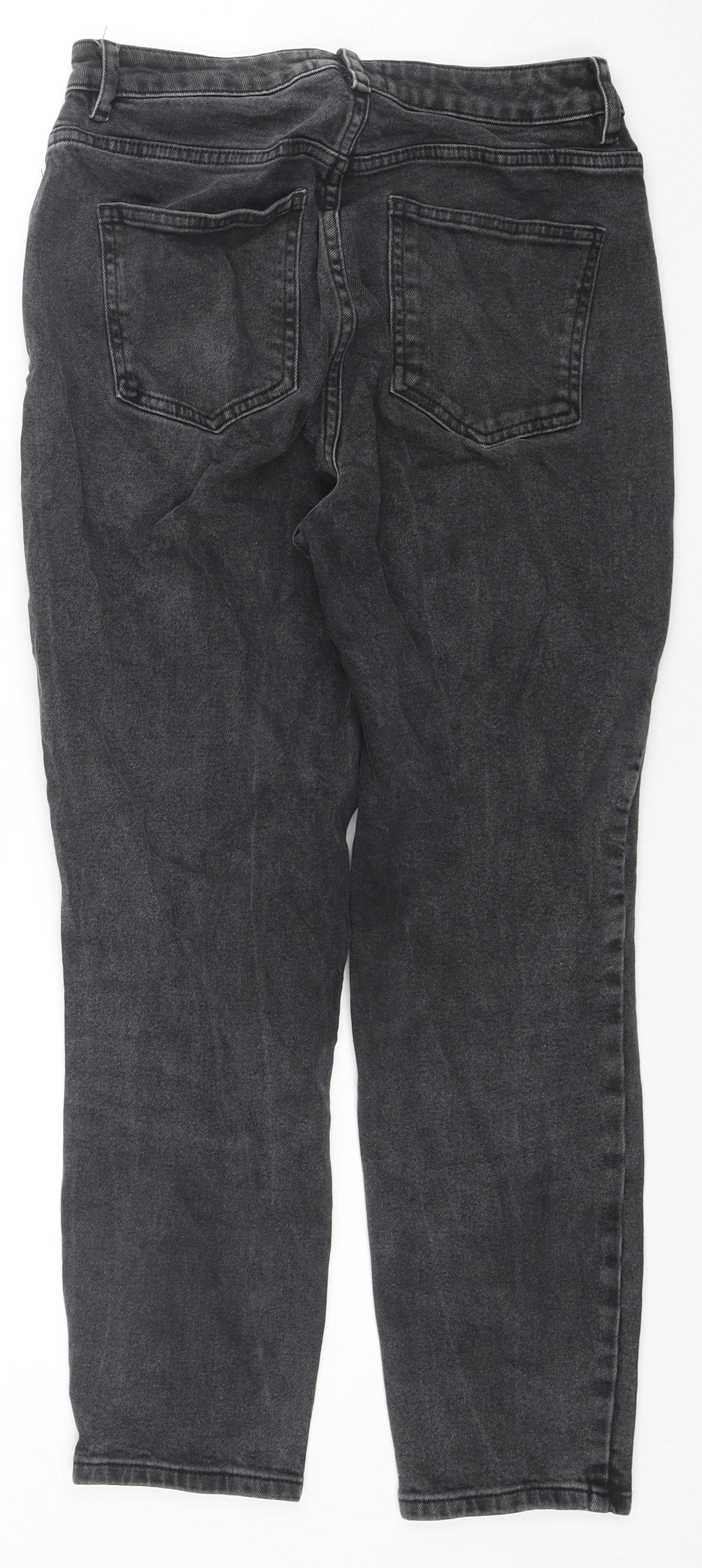 ASOS Womens Black Cotton Skinny Jeans Size 26 in L30 in Regular Zip