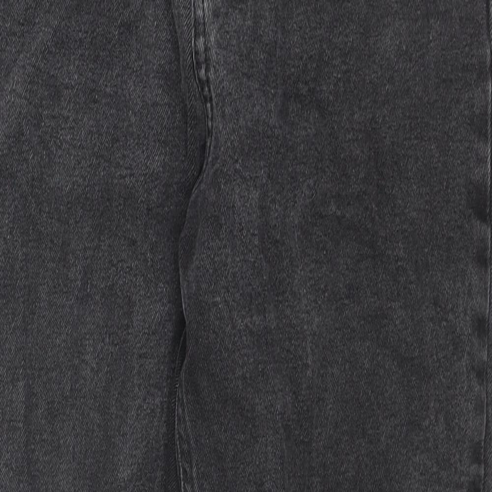 ASOS Womens Black Cotton Skinny Jeans Size 26 in L30 in Regular Zip