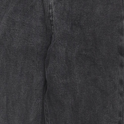 ASOS Womens Black Cotton Skinny Jeans Size 26 in L30 in Regular Zip
