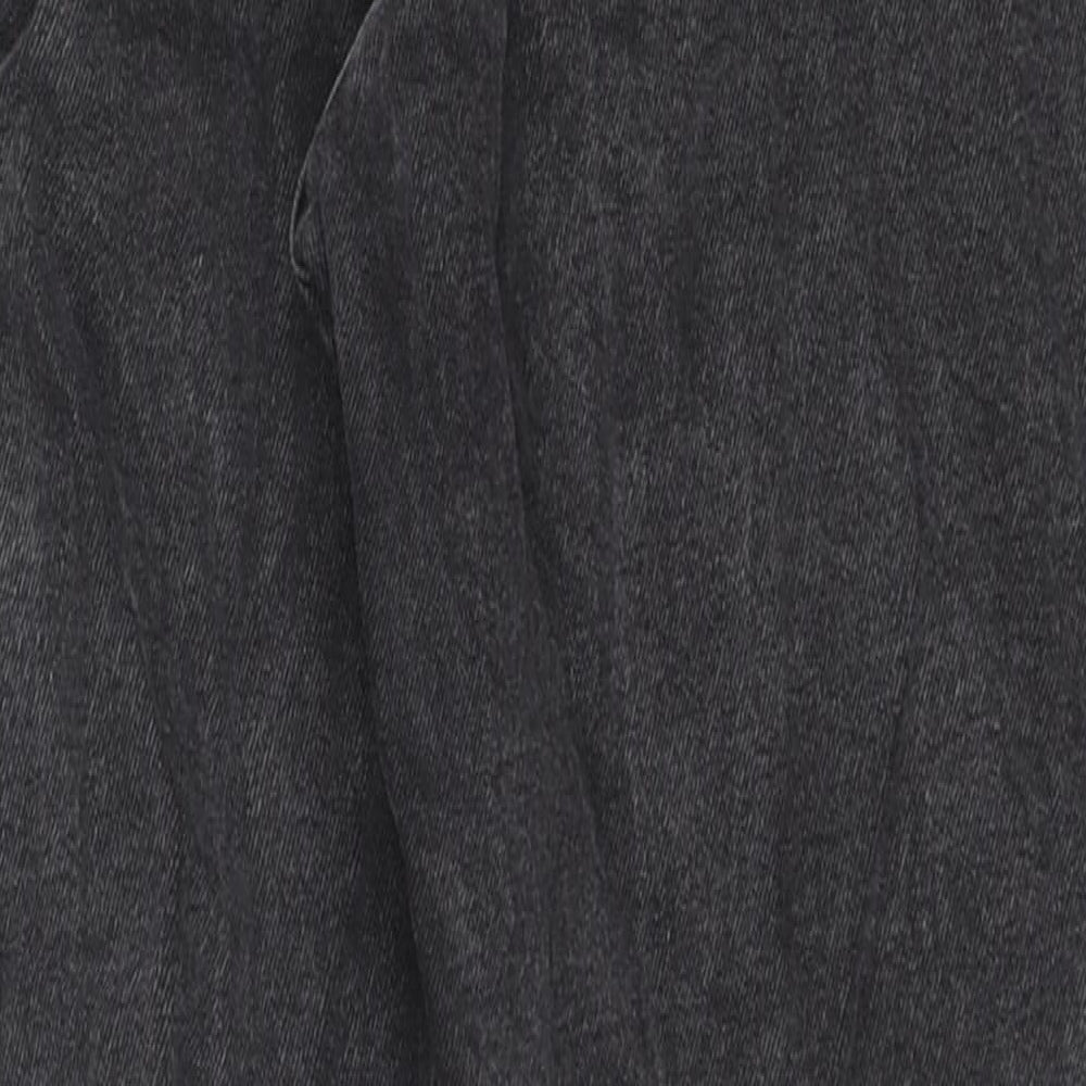 ASOS Womens Black Cotton Skinny Jeans Size 26 in L30 in Regular Zip