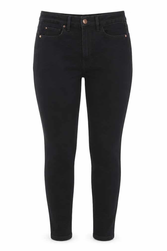 Womens UK Size 8 Marks and Spencer Regular Fit Skinny Black Jeans
