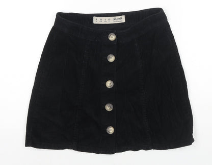 Womens UK Size 8 Denim & Co. A-Line Corduroy Skirt