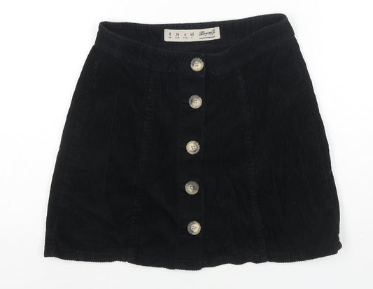 Womens UK Size 8 Denim & Co. A-Line Corduroy Skirt