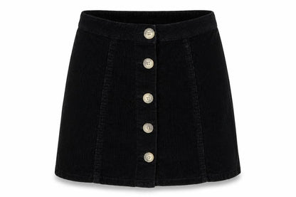 Womens UK Size 8 Denim & Co. A-Line Corduroy Skirt