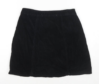 Womens UK Size 8 Denim & Co. A-Line Corduroy Skirt