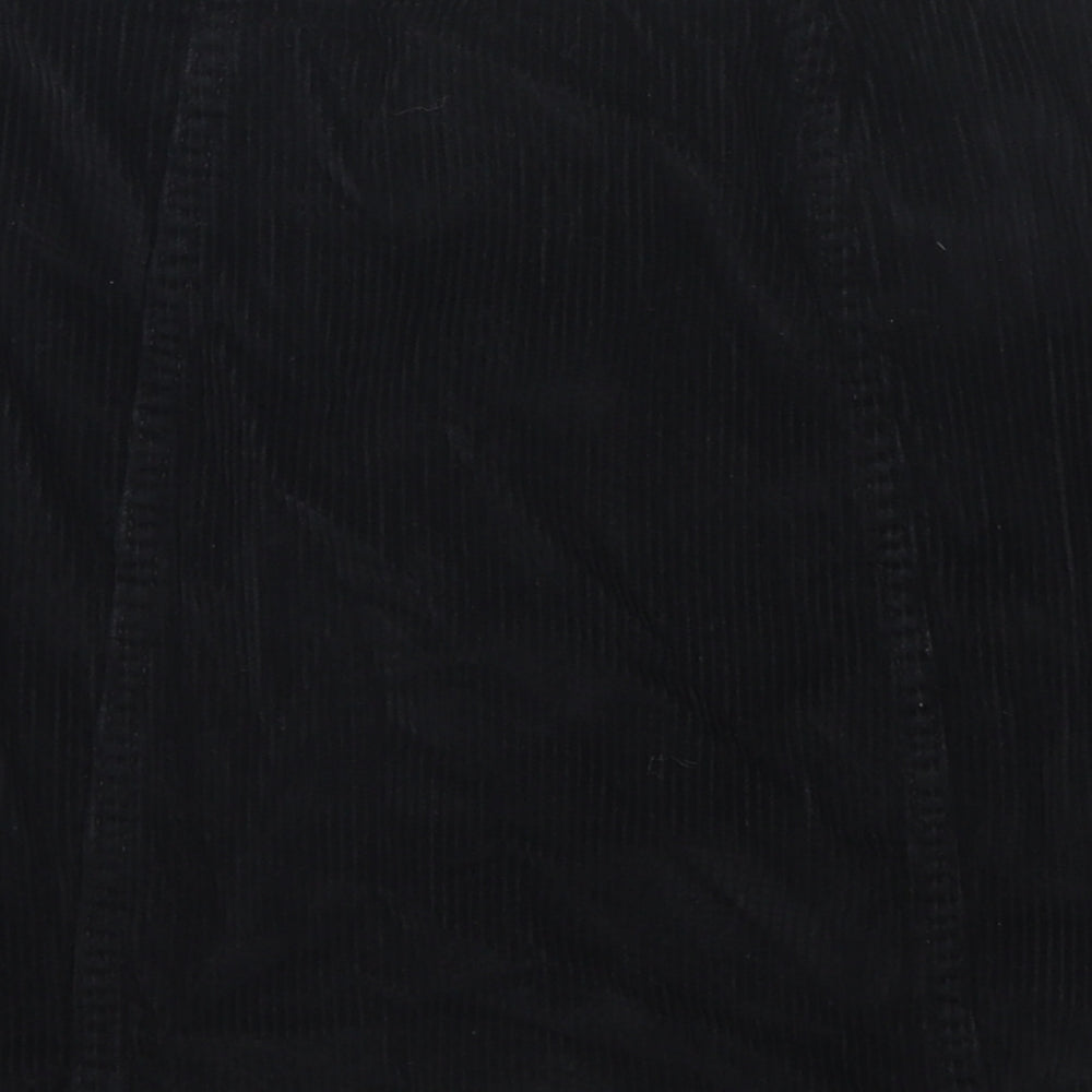 Womens UK Size 8 Denim & Co. A-Line Corduroy Skirt