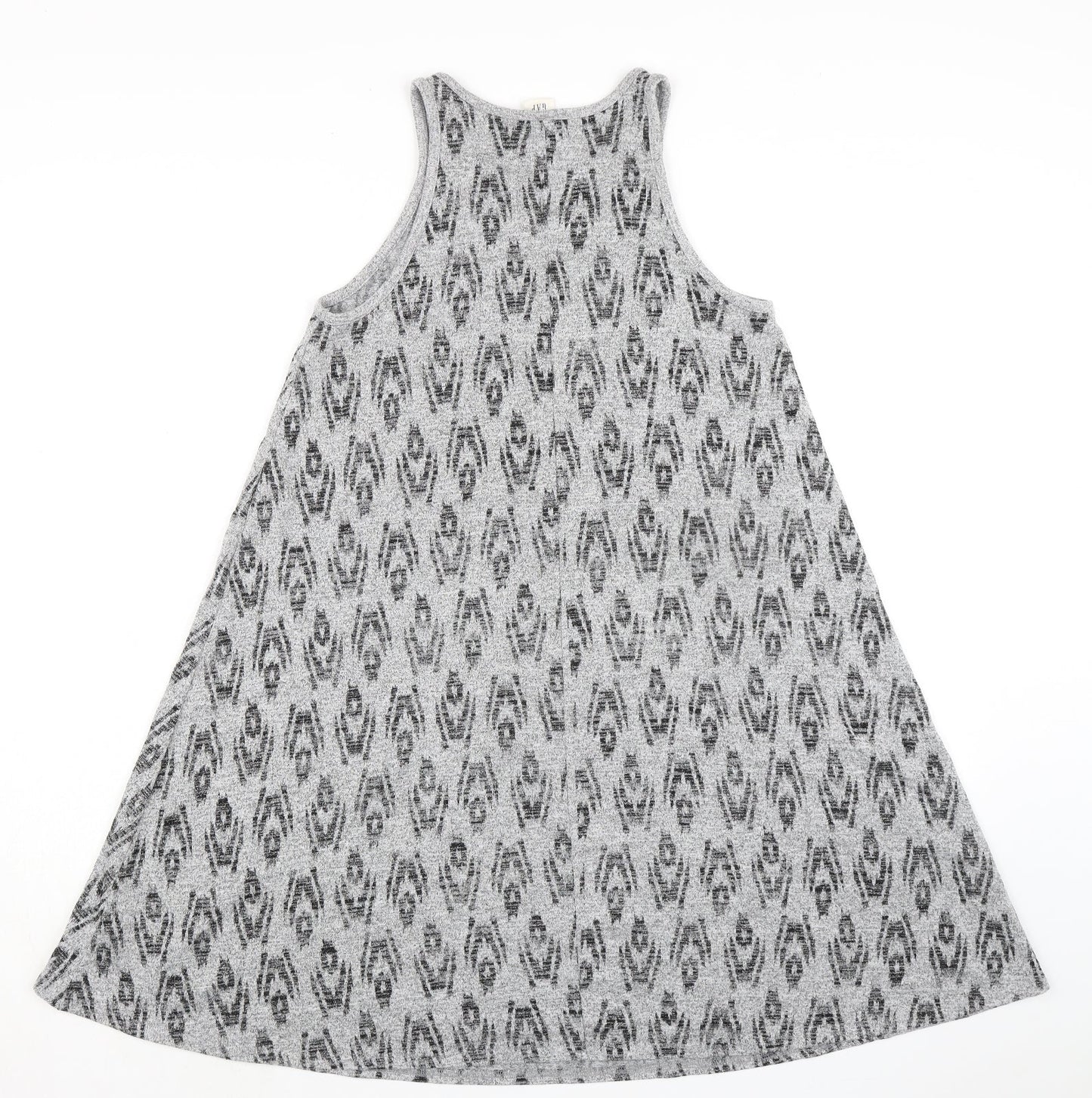 Gap Womens Grey Polyester A-Line Size XS Round Neck Pullover