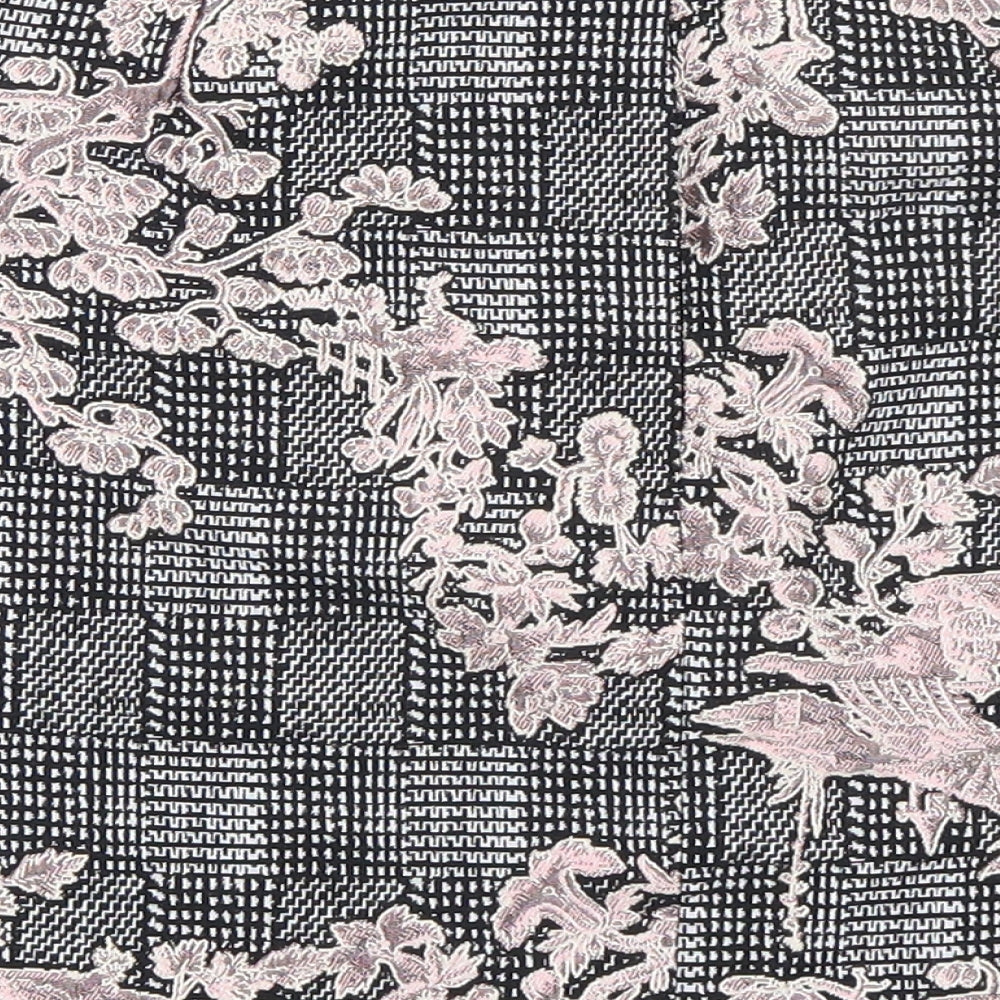 Missguided Womens Multicoloured Polyester A-Line Skirt Size 8 Zip