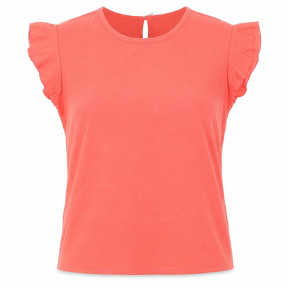 Womens UK Size 8 Koton Pink Basic Blouse