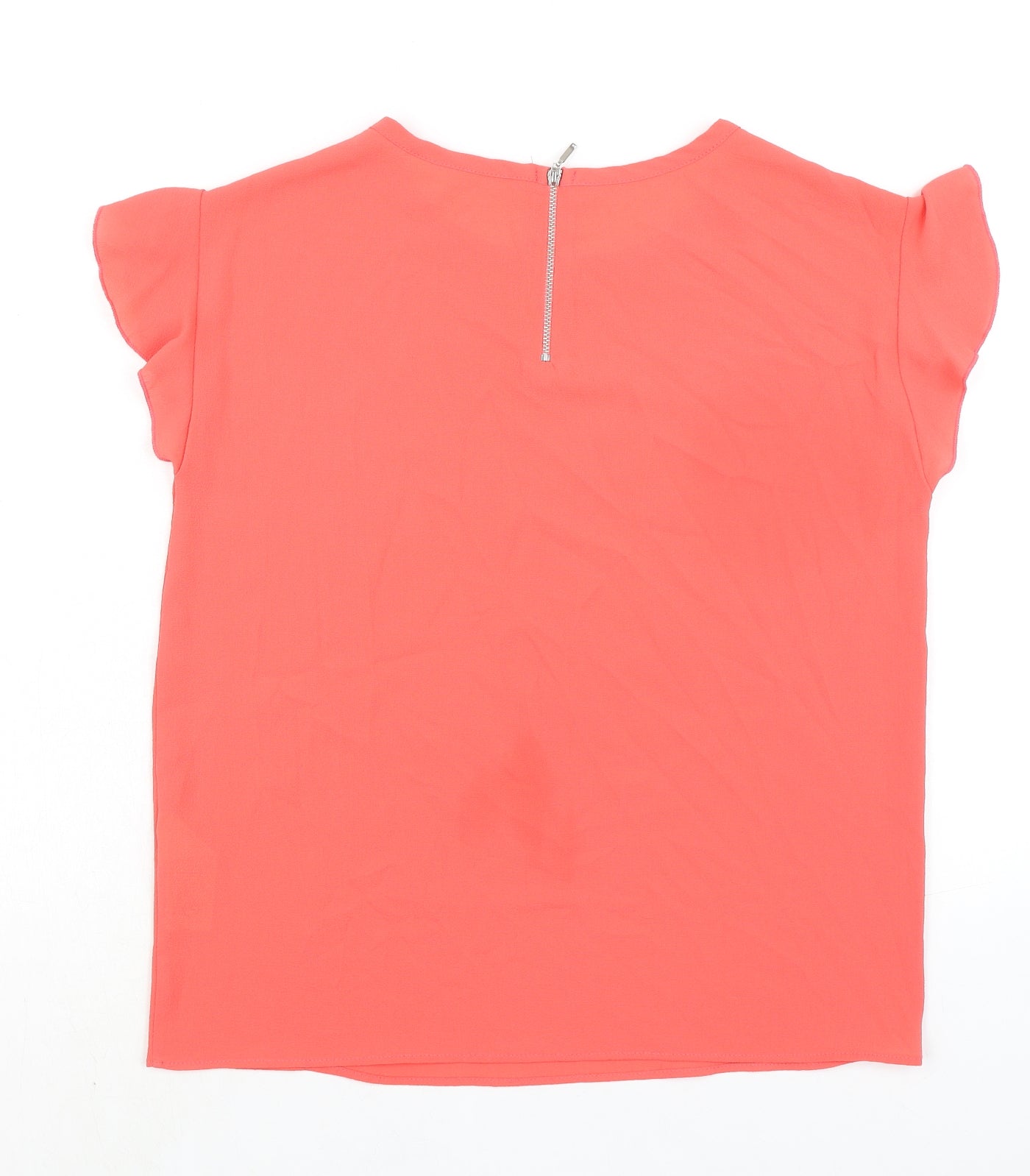 Womens UK Size 8 Koton Pink Basic Blouse