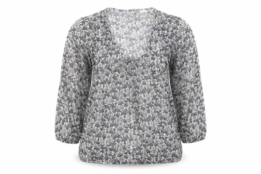 Womens UK Size 14 River Island Multicoloured Basic Blouse