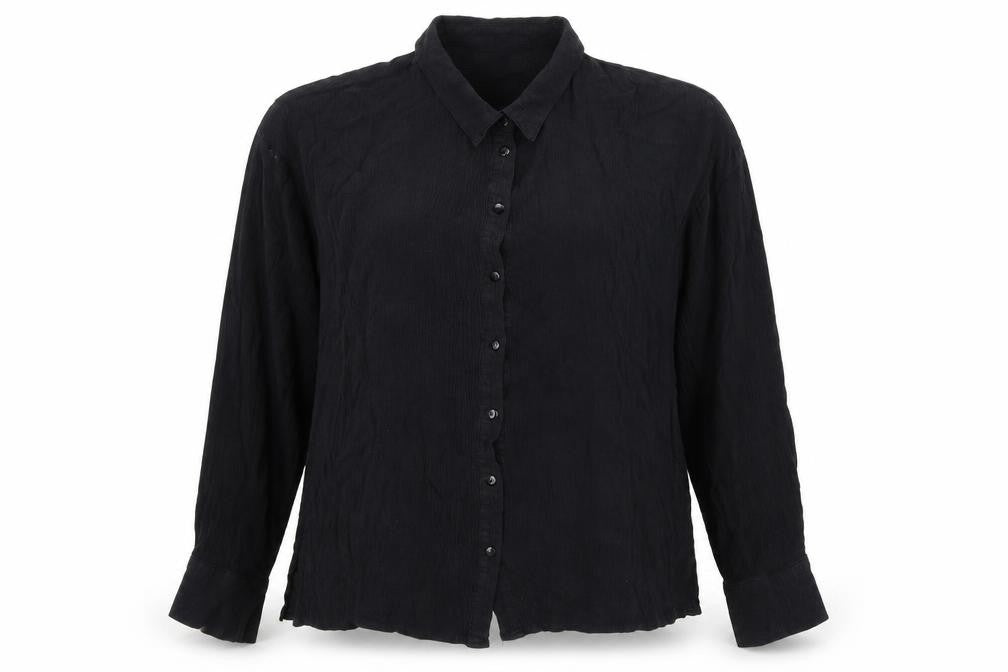 Womens UK Size 10 Missguided Black Basic Blouse