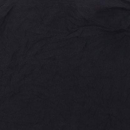 Womens UK Size 10 Missguided Black Basic Blouse