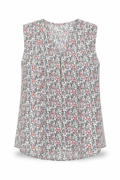 Womens UK Size 12 Warehouse Multicoloured Basic Blouse