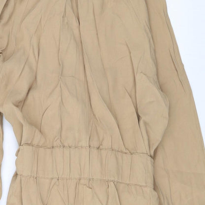 Womens UK Size 10 Marks and Spencer Beige Jacket