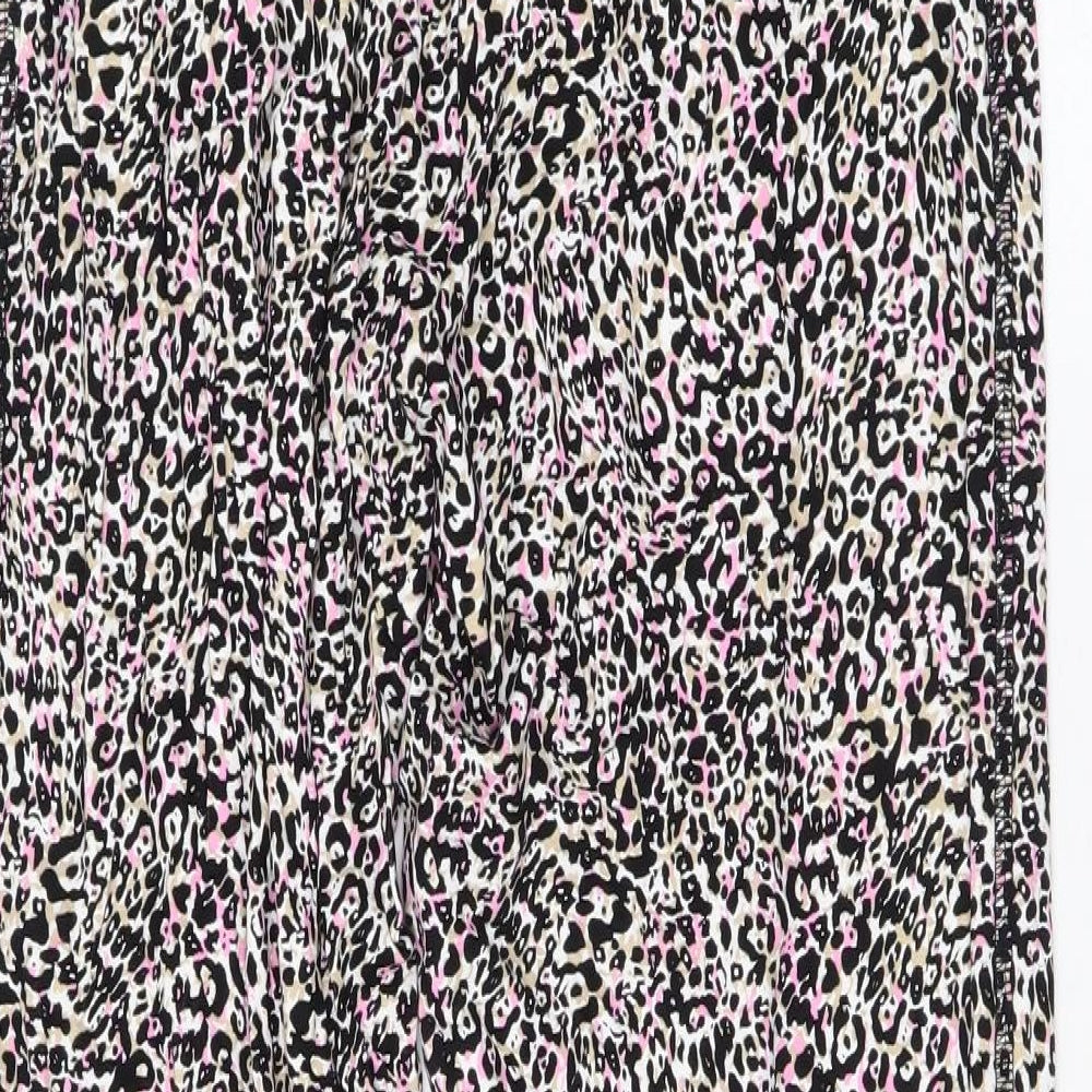 Womens UK Size 8 Marks and Spencer Regular Fit Jogger Multicoloured Trousers