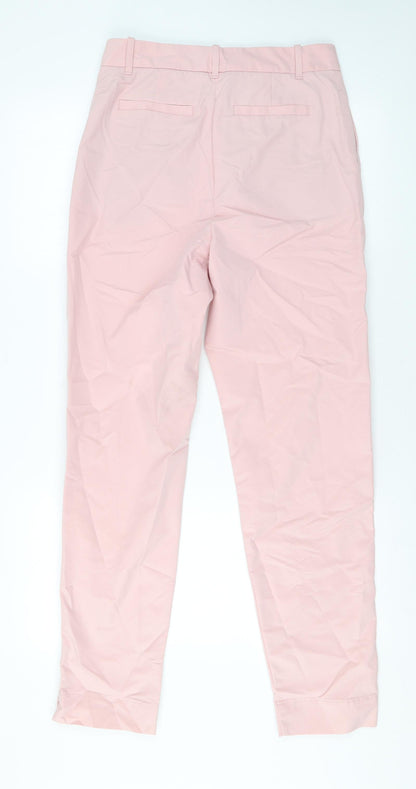 Womens UK Size 8 Marks and Spencer Regular Fit  Pink Trousers