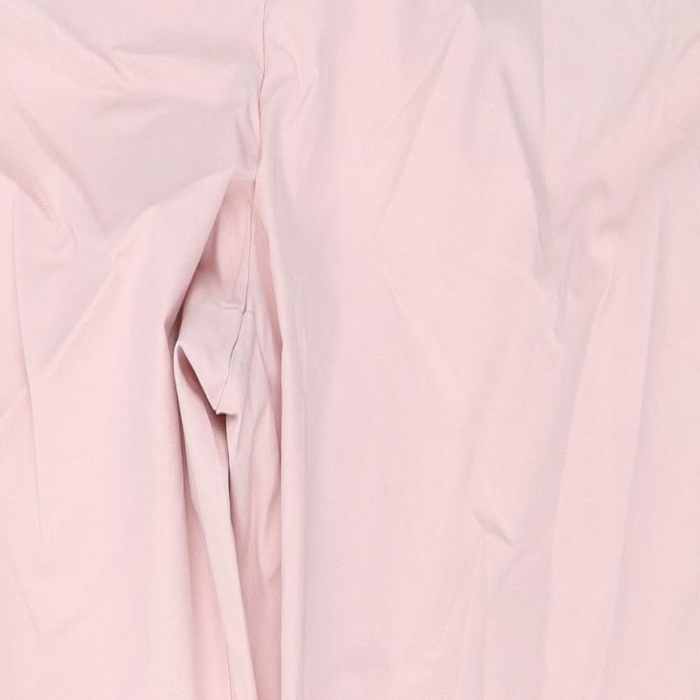 Womens UK Size 8 Marks and Spencer Regular Fit  Pink Trousers
