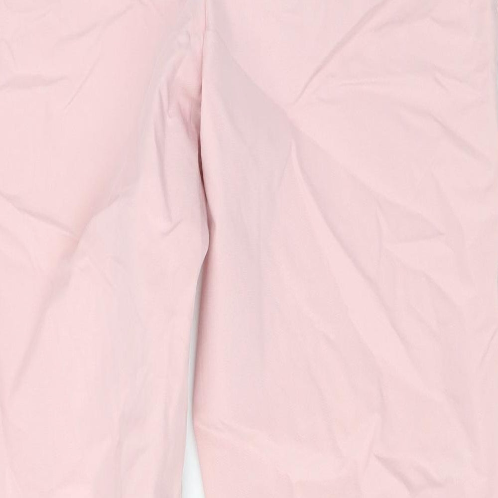 Womens UK Size 8 Marks and Spencer Regular Fit  Pink Trousers