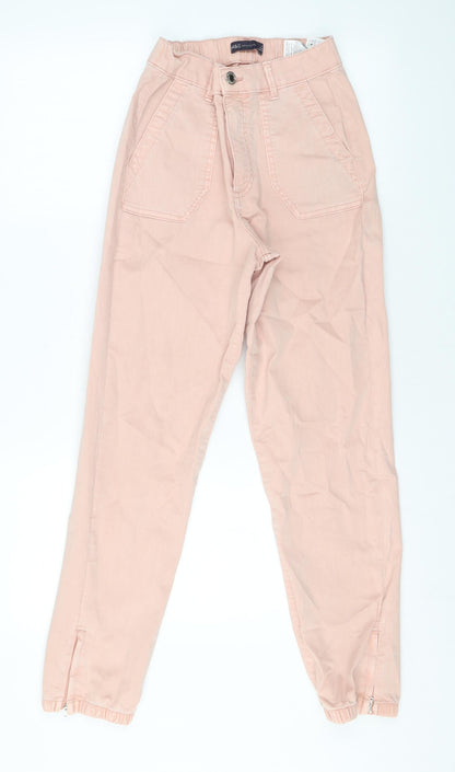 Womens UK Size 6 Marks and Spencer Regular Fit Skinny Pink Jeans