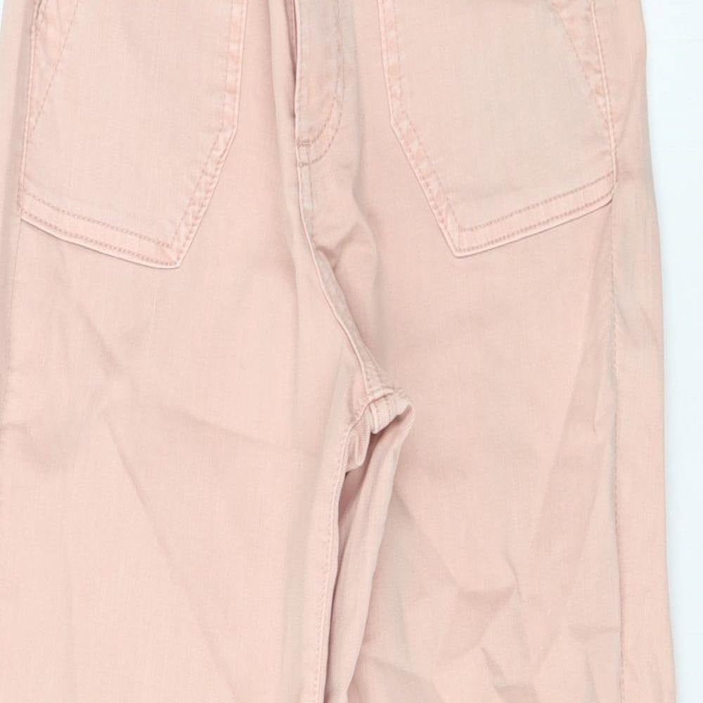 Womens UK Size 6 Marks and Spencer Regular Fit Skinny Pink Jeans