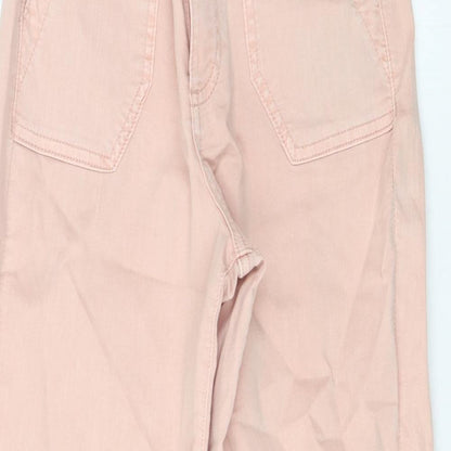 Womens UK Size 6 Marks and Spencer Regular Fit Skinny Pink Jeans