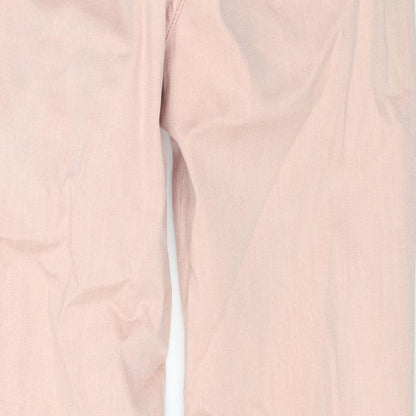 Womens UK Size 6 Marks and Spencer Regular Fit Skinny Pink Jeans